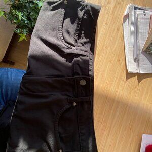 American Eagle 31/32 Black Nylon Men's Pants Slim Fit